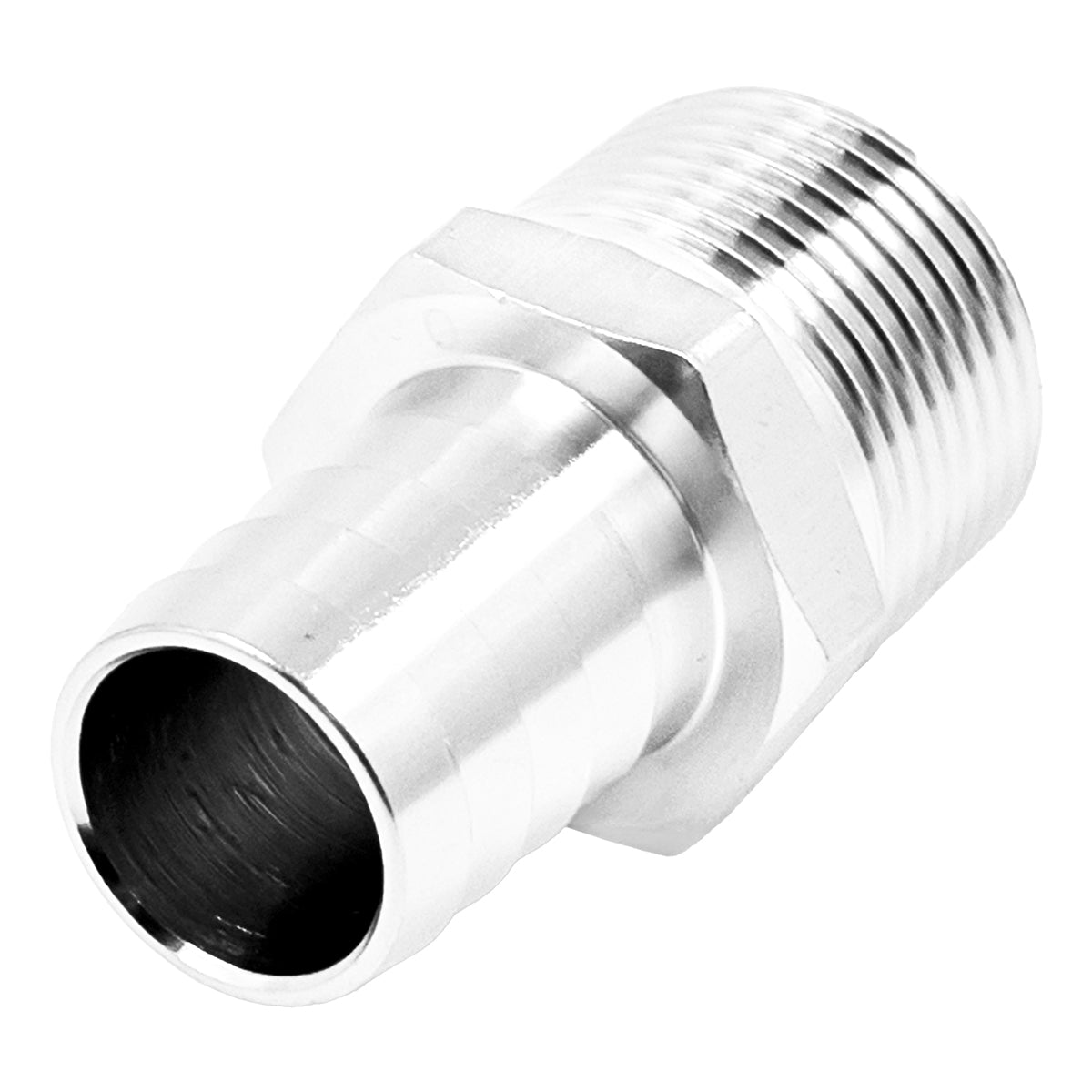 Stainless Steel Fitting - 3/4" Male NPT X 3/4" OD Barb | Compact