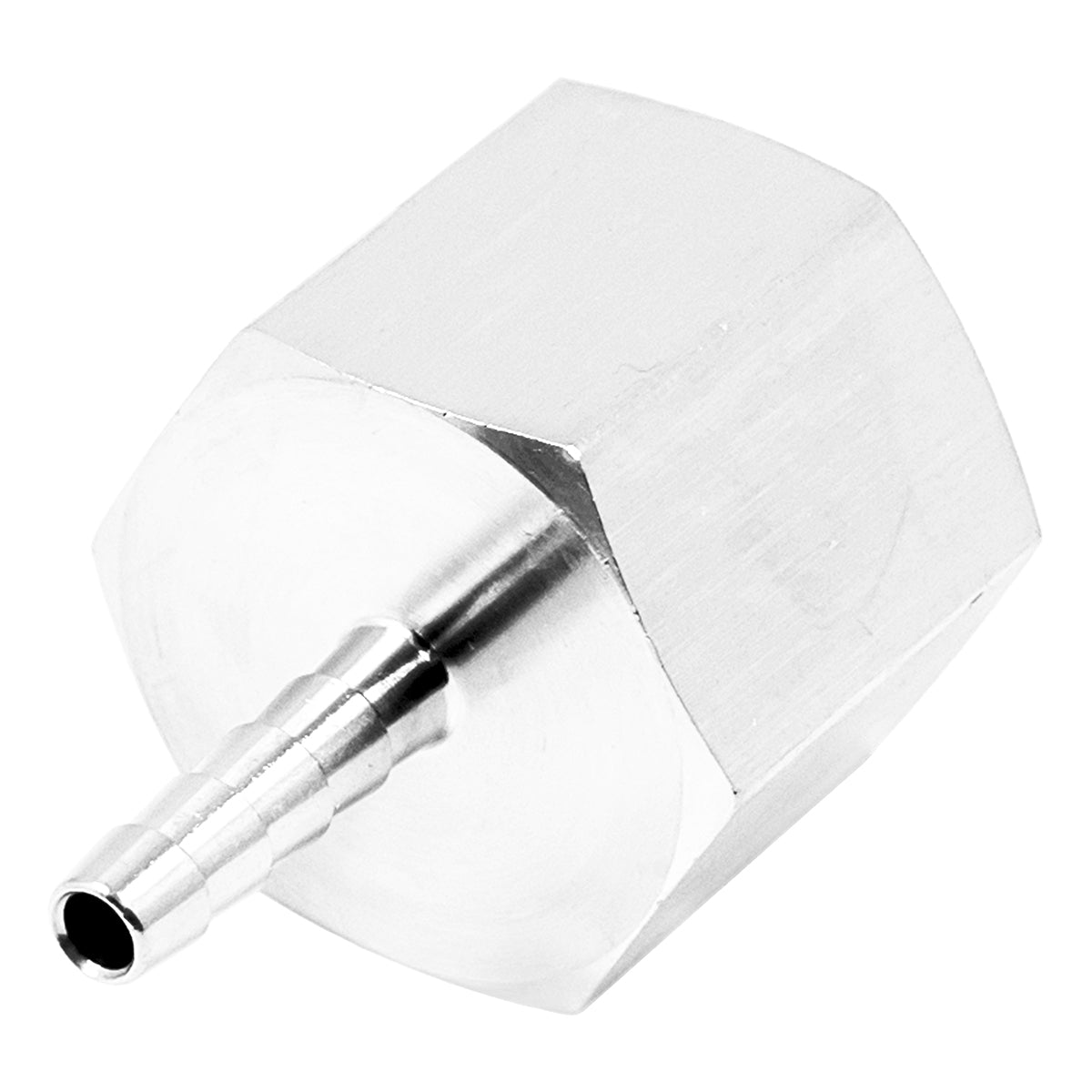 Stainless Steel Fitting - 1/2" Female NPT X 3/16" OD Barb