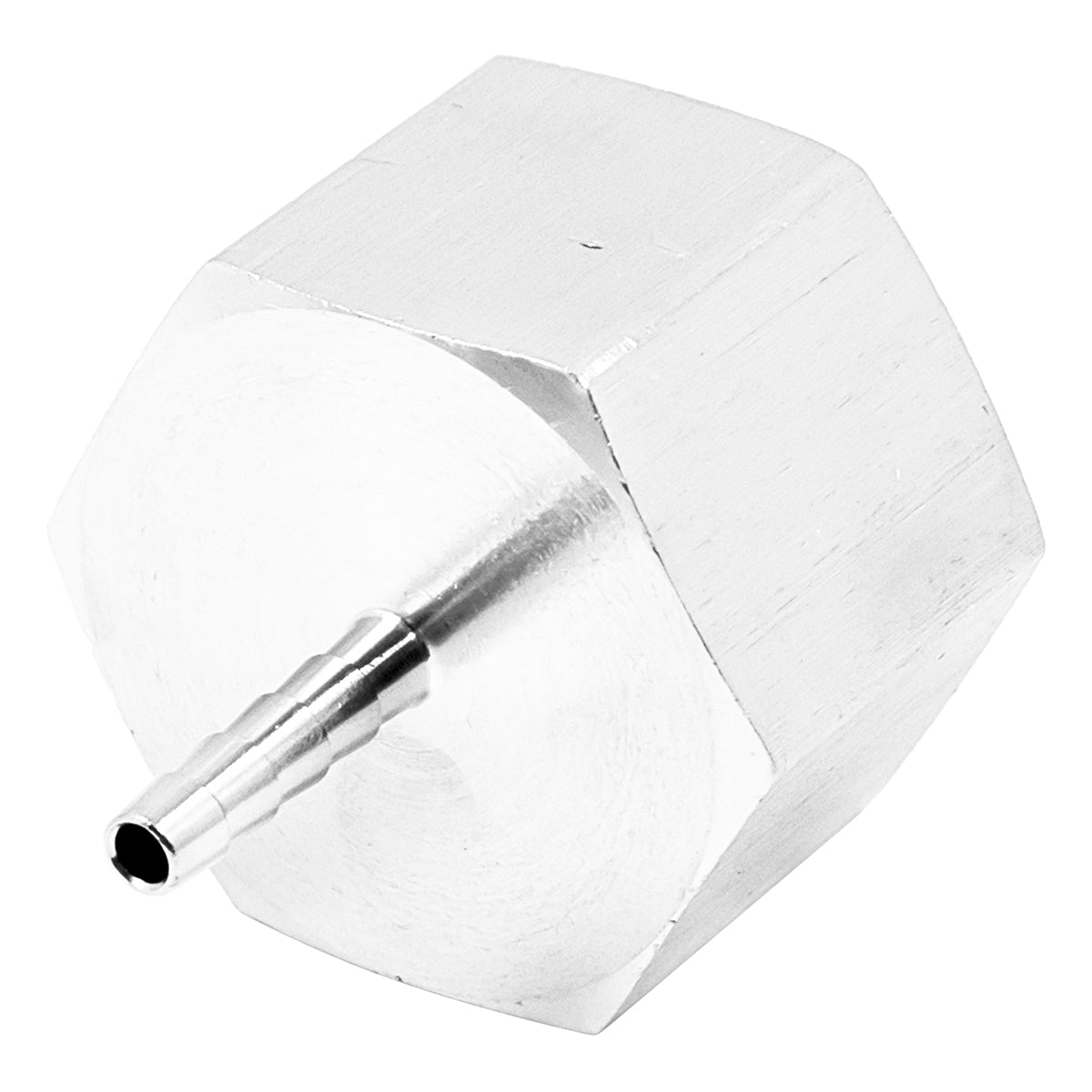Stainless Steel Fitting - 1" Female NPT X 3/16" OD Barb