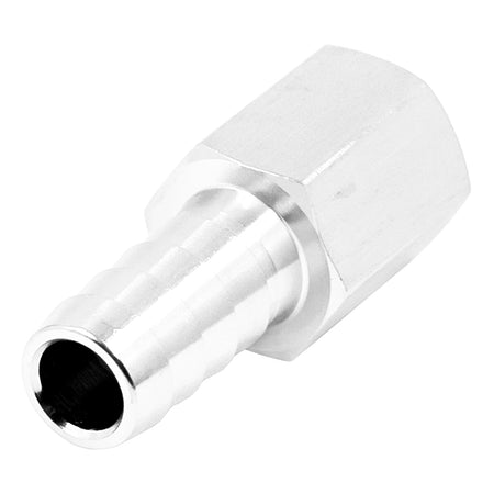 Stainless Steel Fitting - 1/4" Female NPT X 7/16" OD Barb