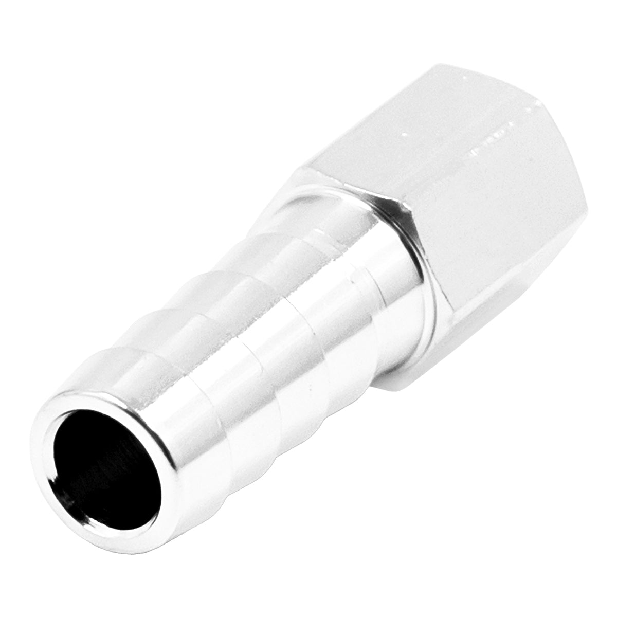 Stainless Steel Fitting - 1/8" Female NPT X 7/16" OD Barb