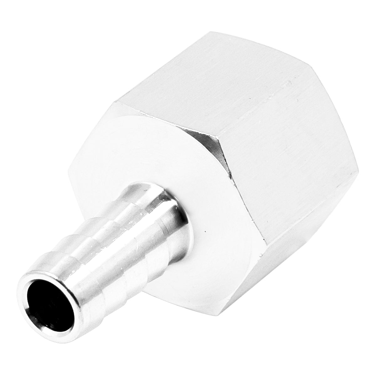 Stainless Steel Fitting - 3/4" Female NPT X 7/16" OD Barb