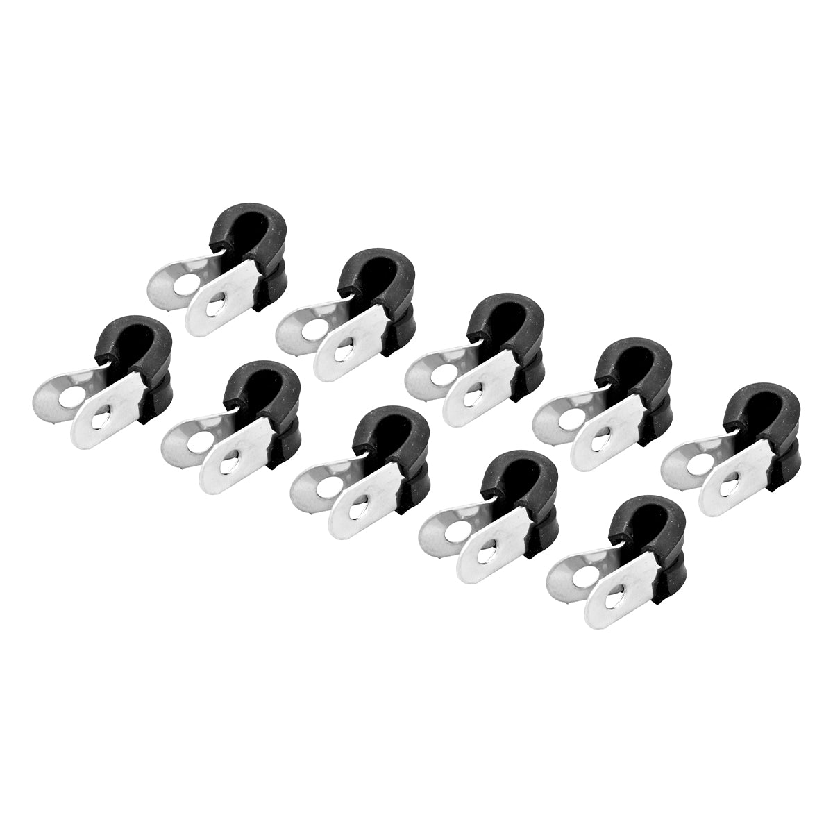 Cushioned Insulated Clamp (6mm | Approx. 1/4") (10 Pack)