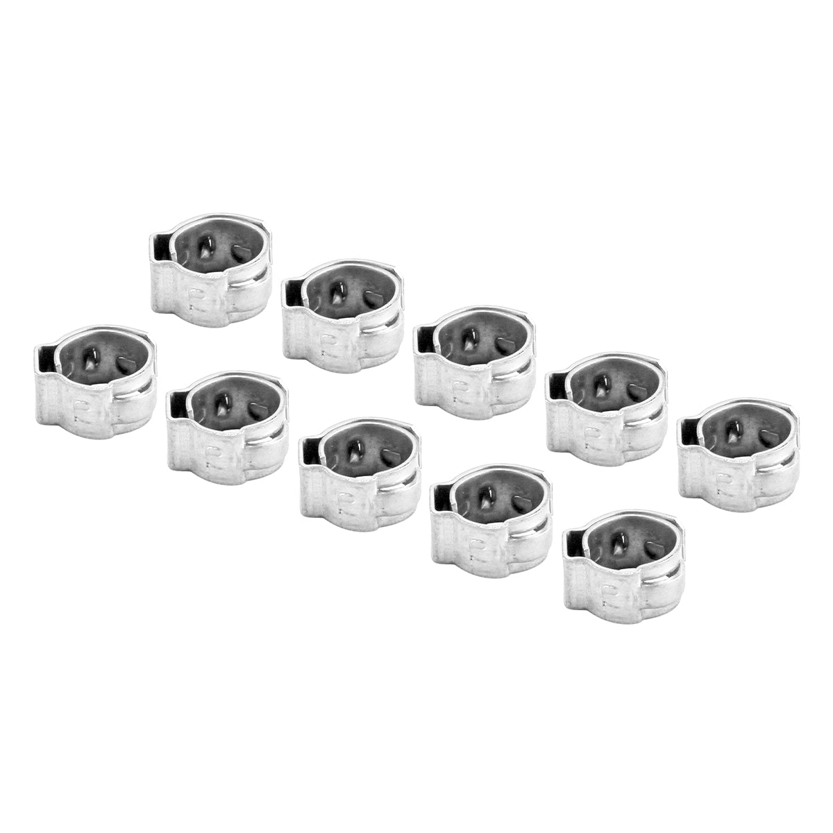 Stepless (Oetiker) Hose Clamp (7mm | Approx. 9/32") (10 Pack)