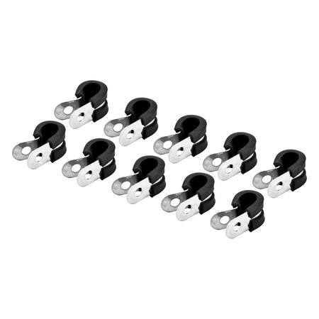 Cushioned Insulated Clamp (8mm | Approx. 5/16") (10 Pack)
