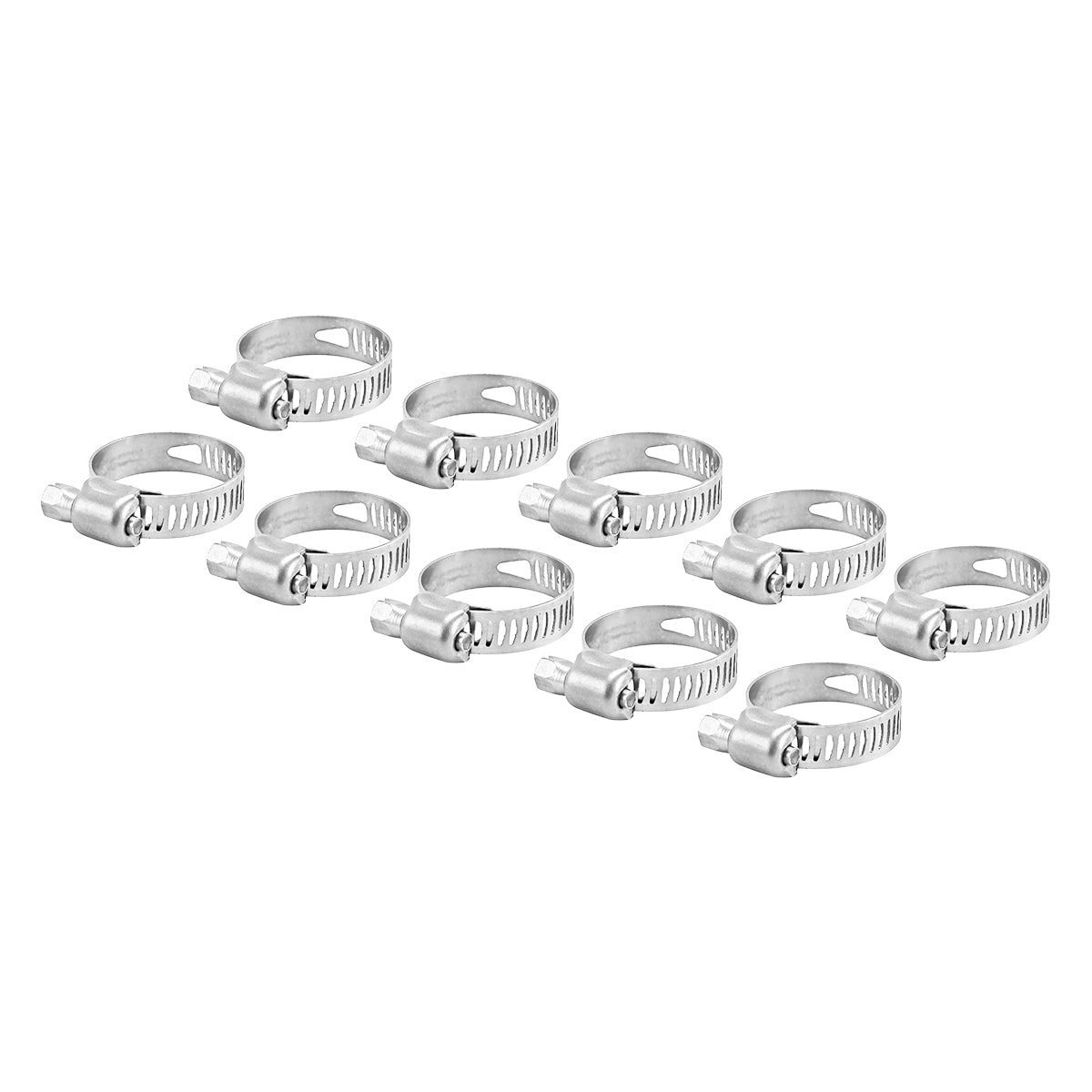 Hose Clamp (10mm - 16mm | Approx. 5/8") (10 Pack)